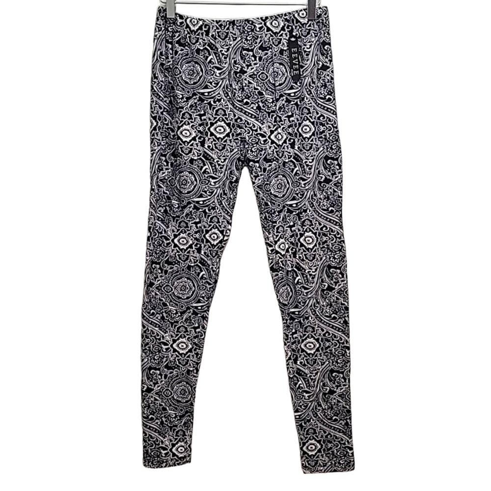 EEVEE Women's One Size Plus Full Length Stretch Basic Comfort Leggings (NWT)